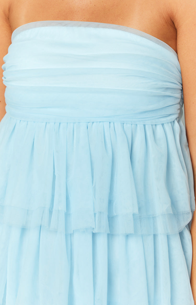 Bella Blue Mini Robe de fête