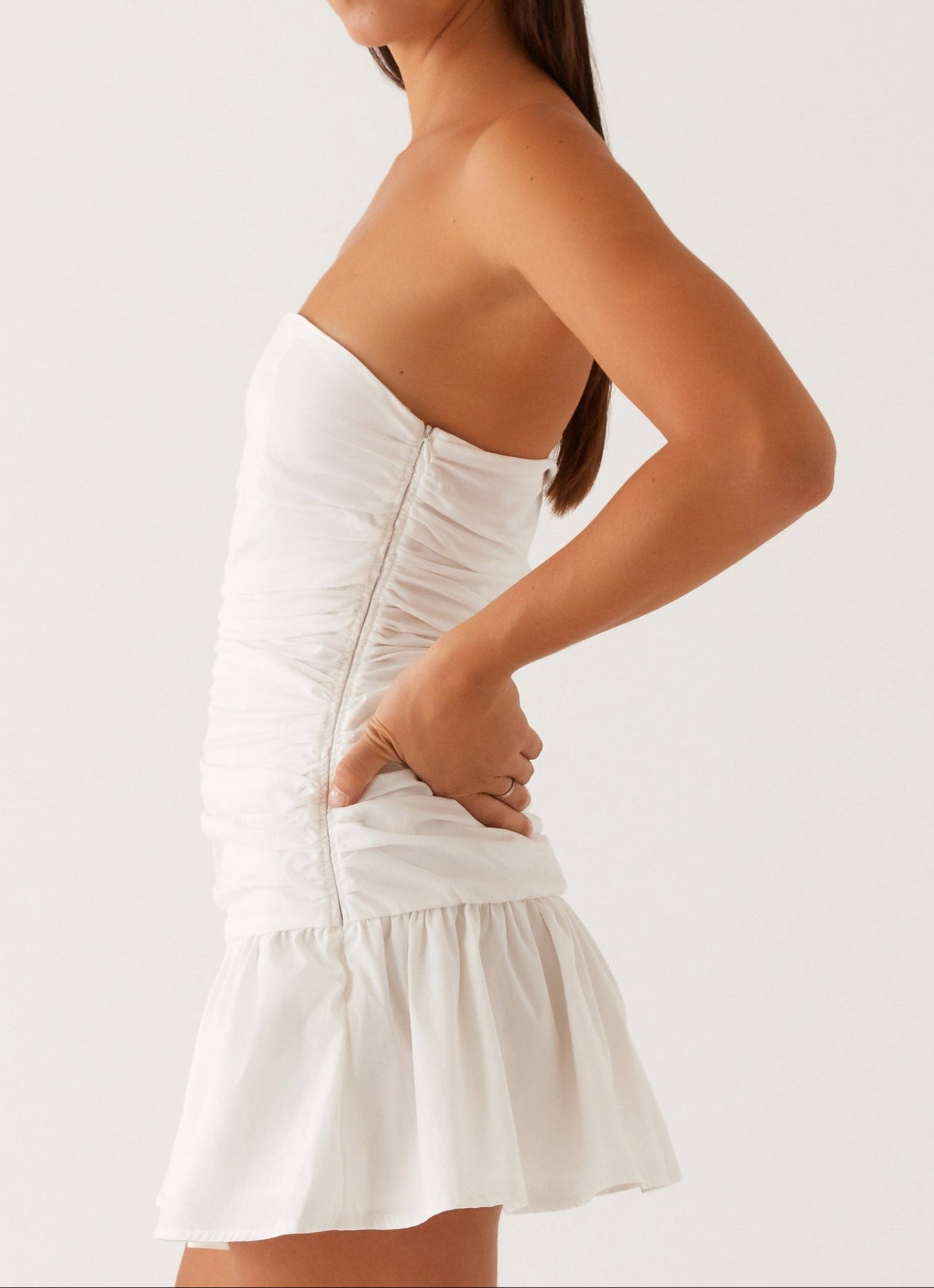 Brigida Minikleid - White