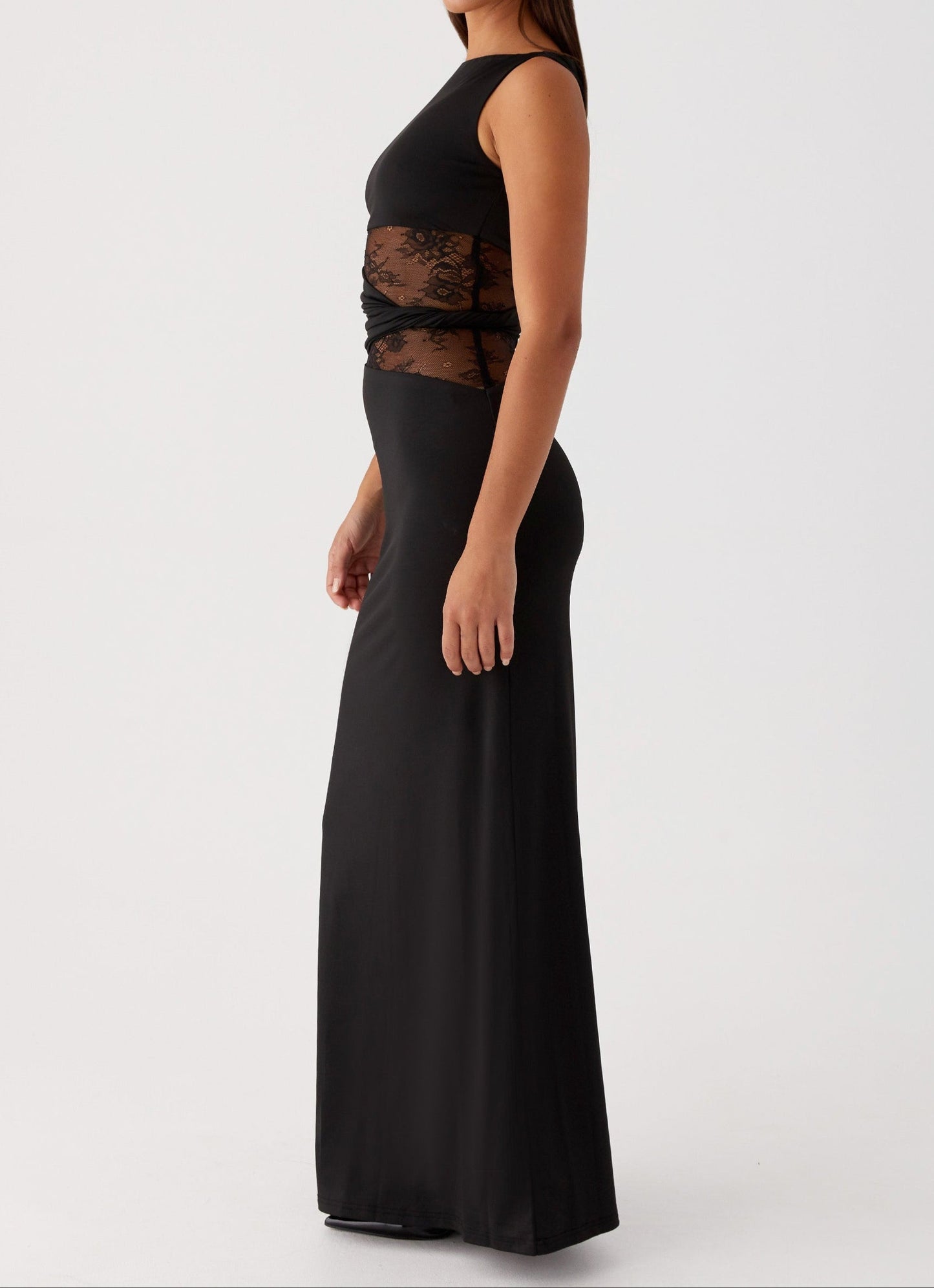 Delfina Maxikleid - zwart