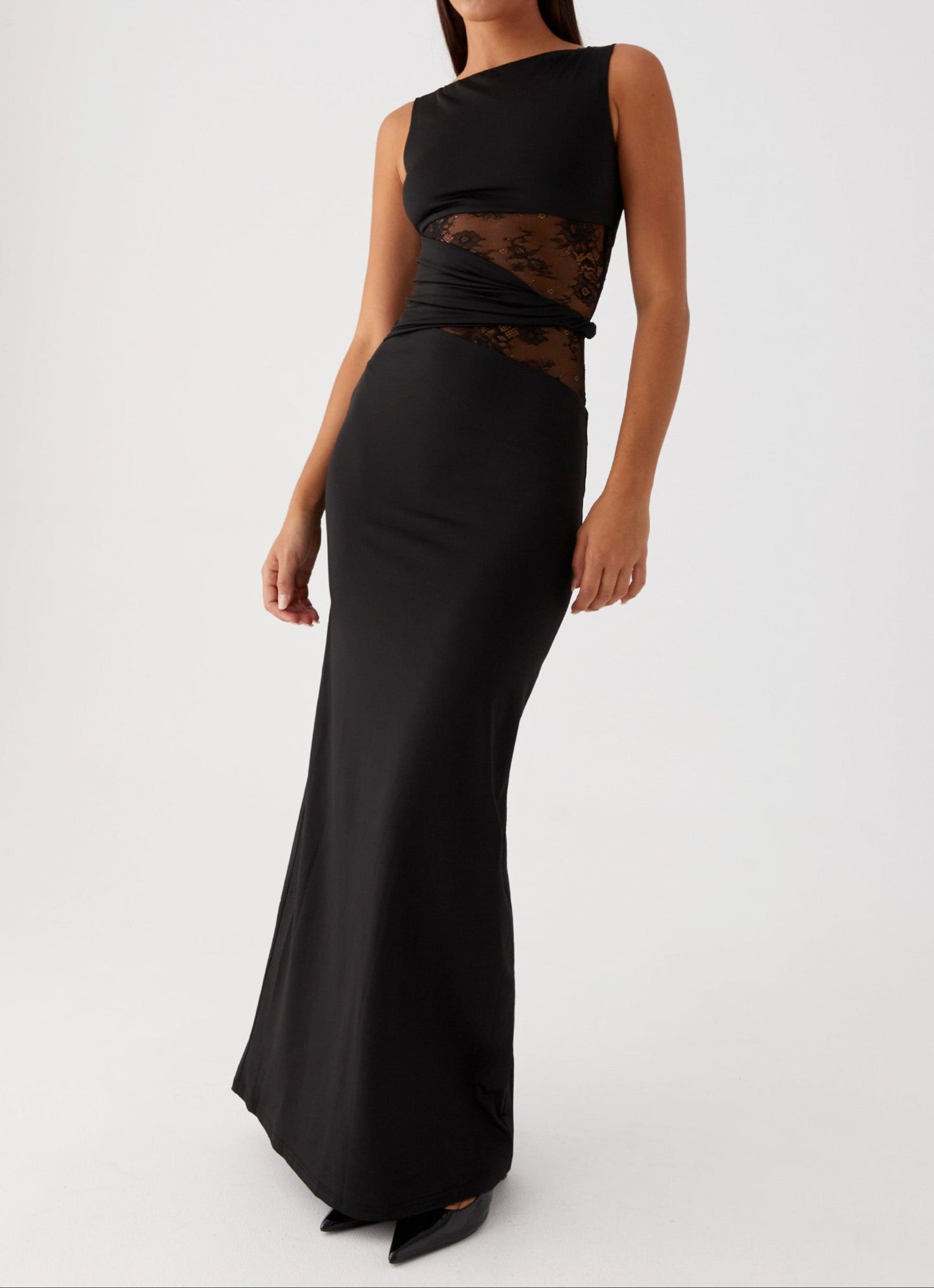 Delfina Maxikleid - zwart