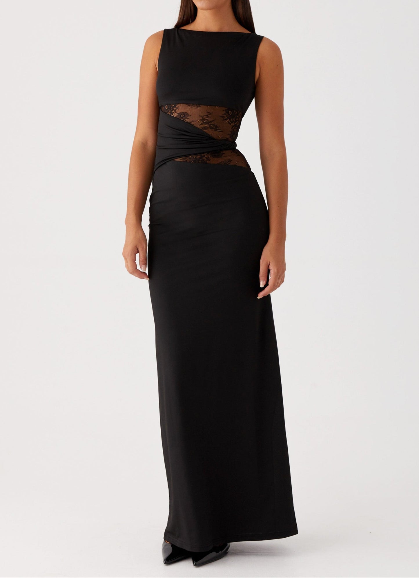 Delfina Maxikleid - zwart