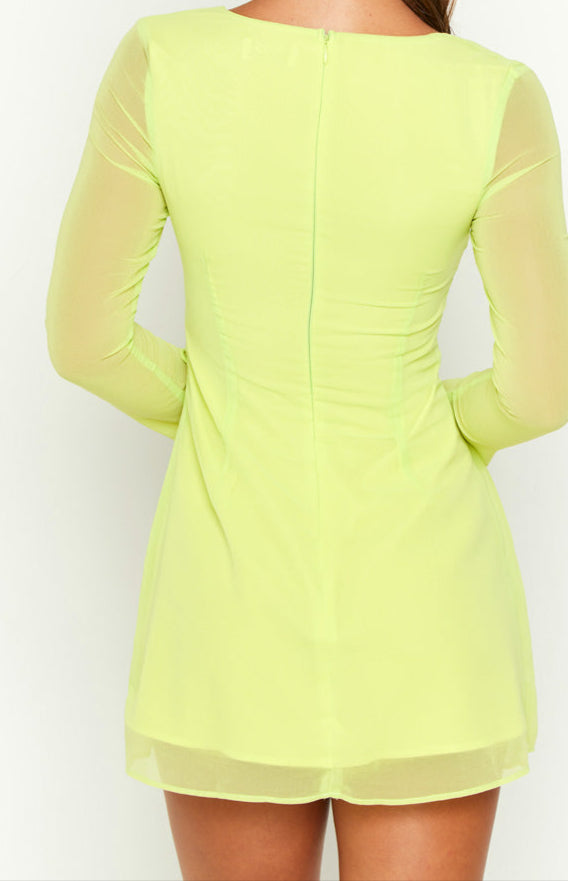 Genoveffa langarm minikleid