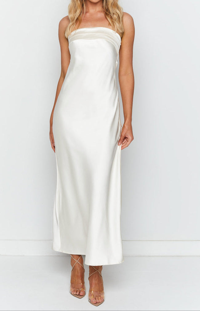 White maxi dress Giulia