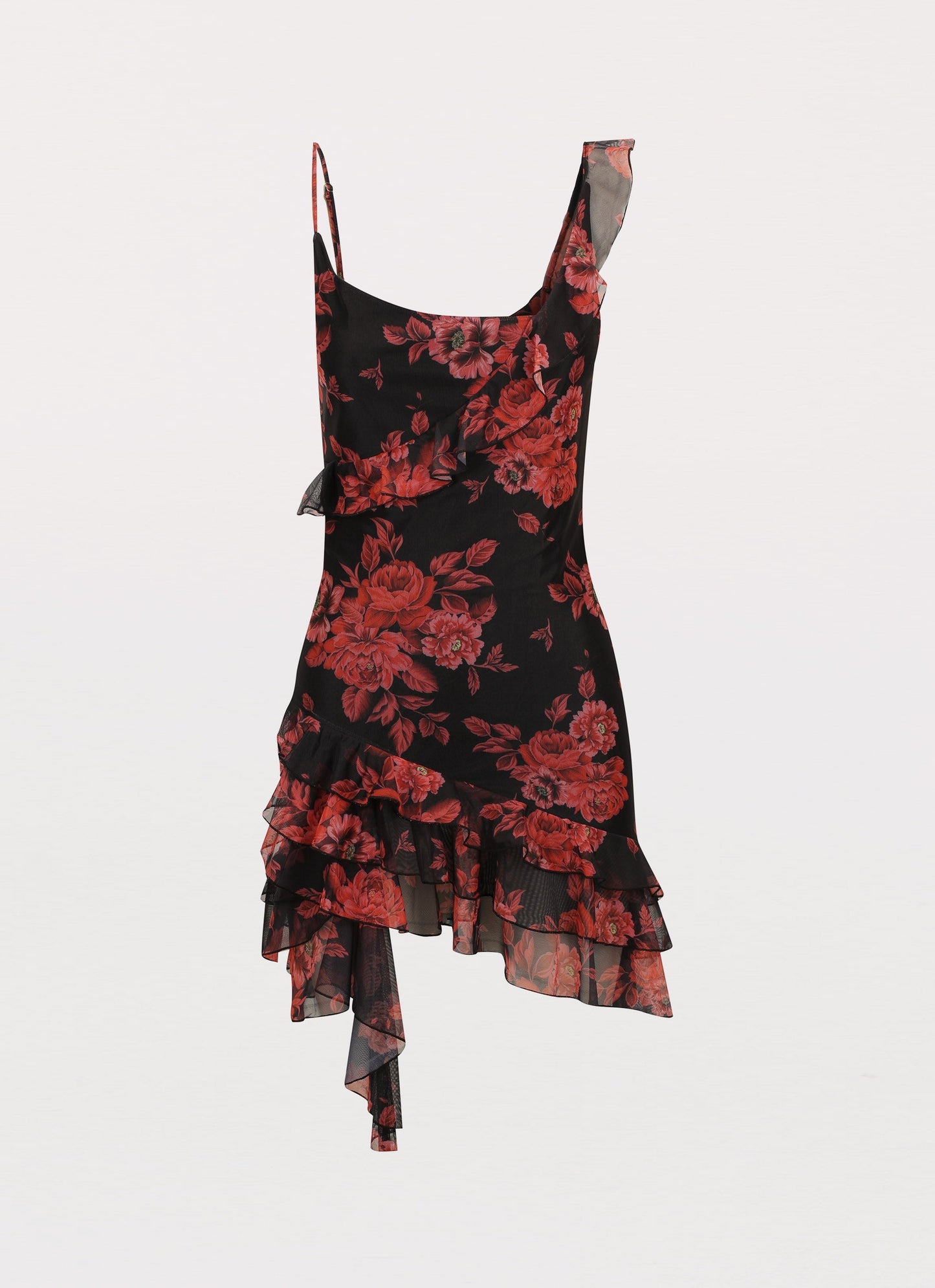 María Mesh Minikleid - Midnight Pink