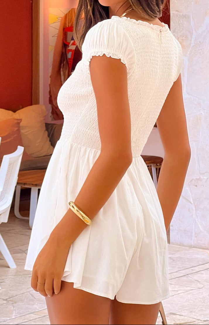 Robbia White Jumpsuit