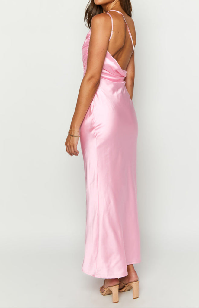 Abito lungo formale Paula Pink