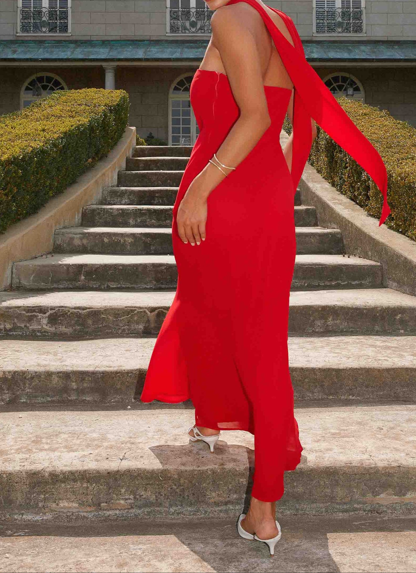 Pasquelina Maxikleid - Rood