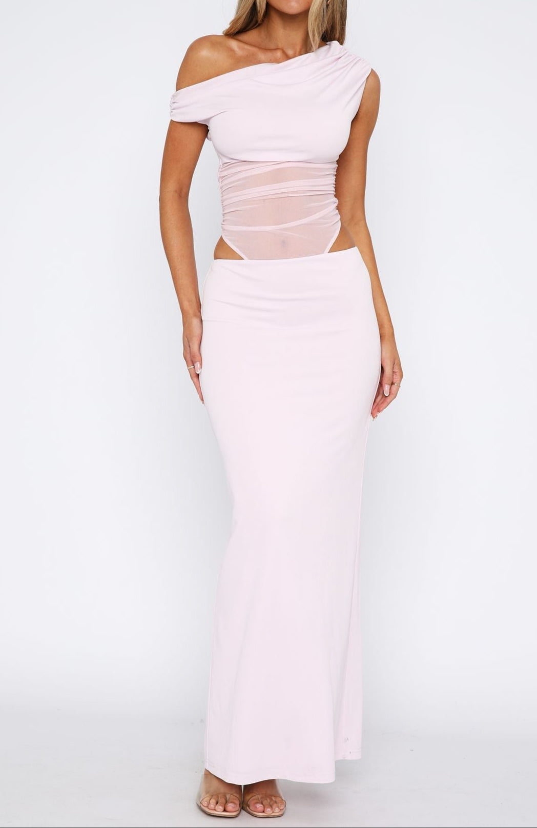 Maria Maxikleid – Babyrosa