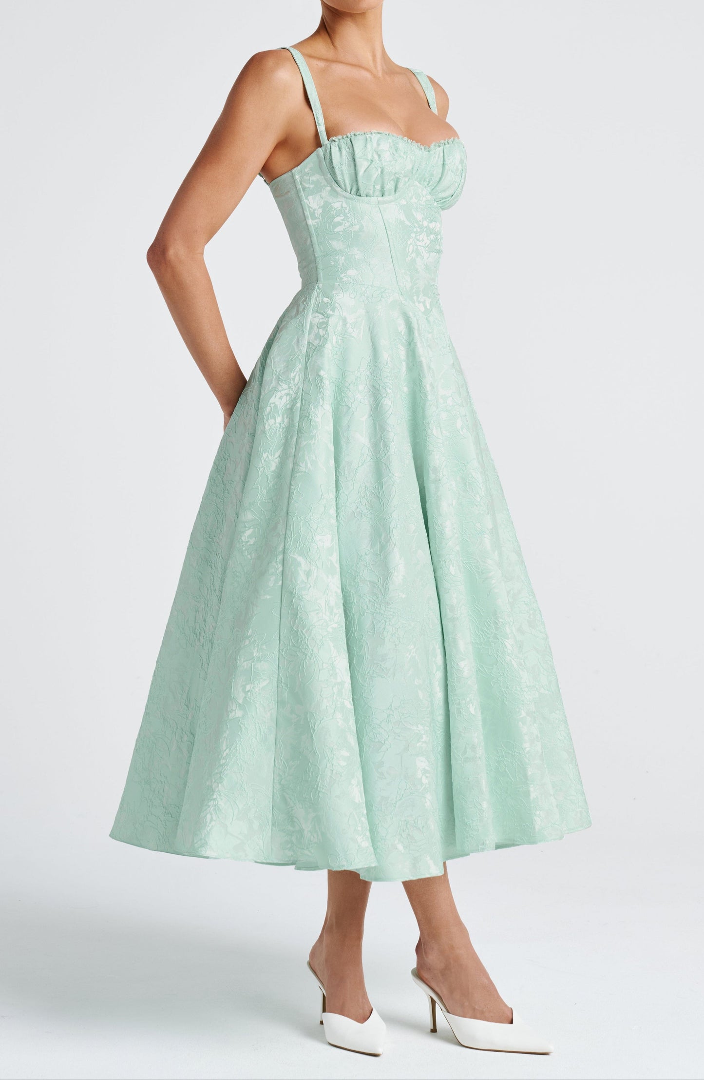 Matelda midi dress – mint