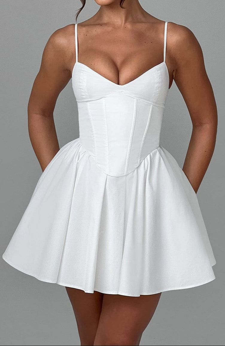 Luca Mini Dress – Ivory