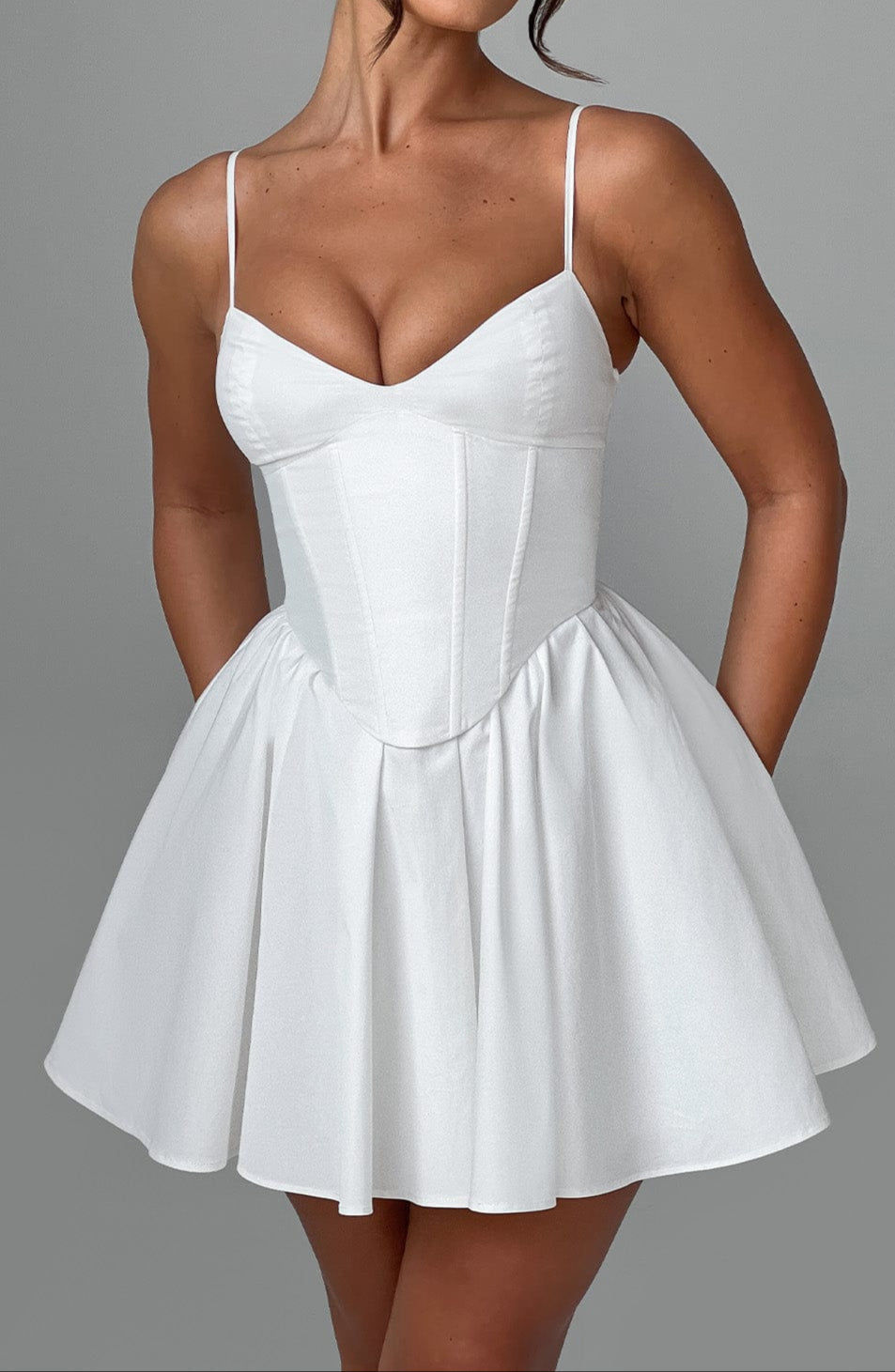 Luca Mini Dress – Ivory