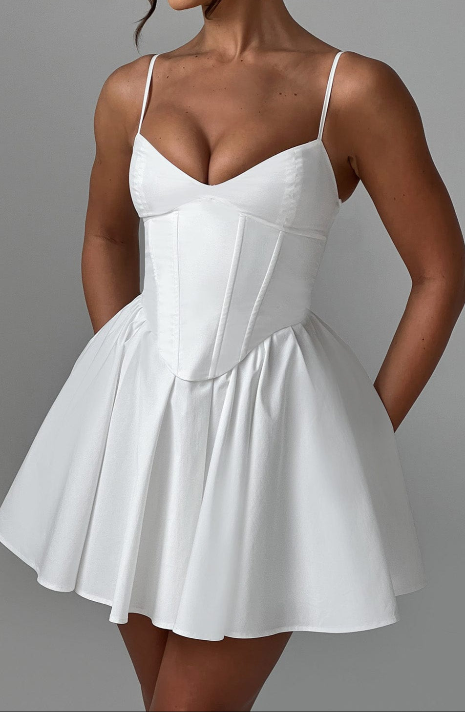Luca Mini Dress – Ivory