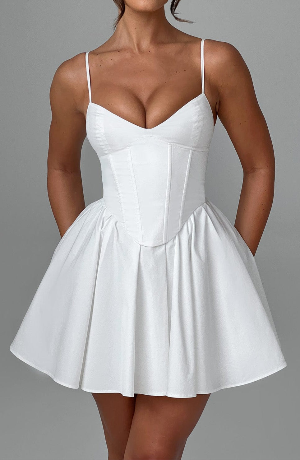 Luca Mini Dress – Ivory