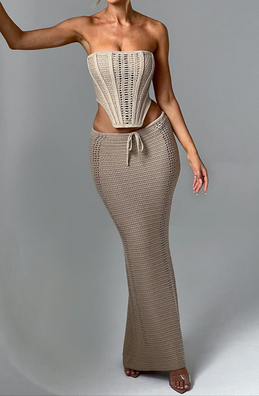 Giacinta Maxi Rock - Beige
