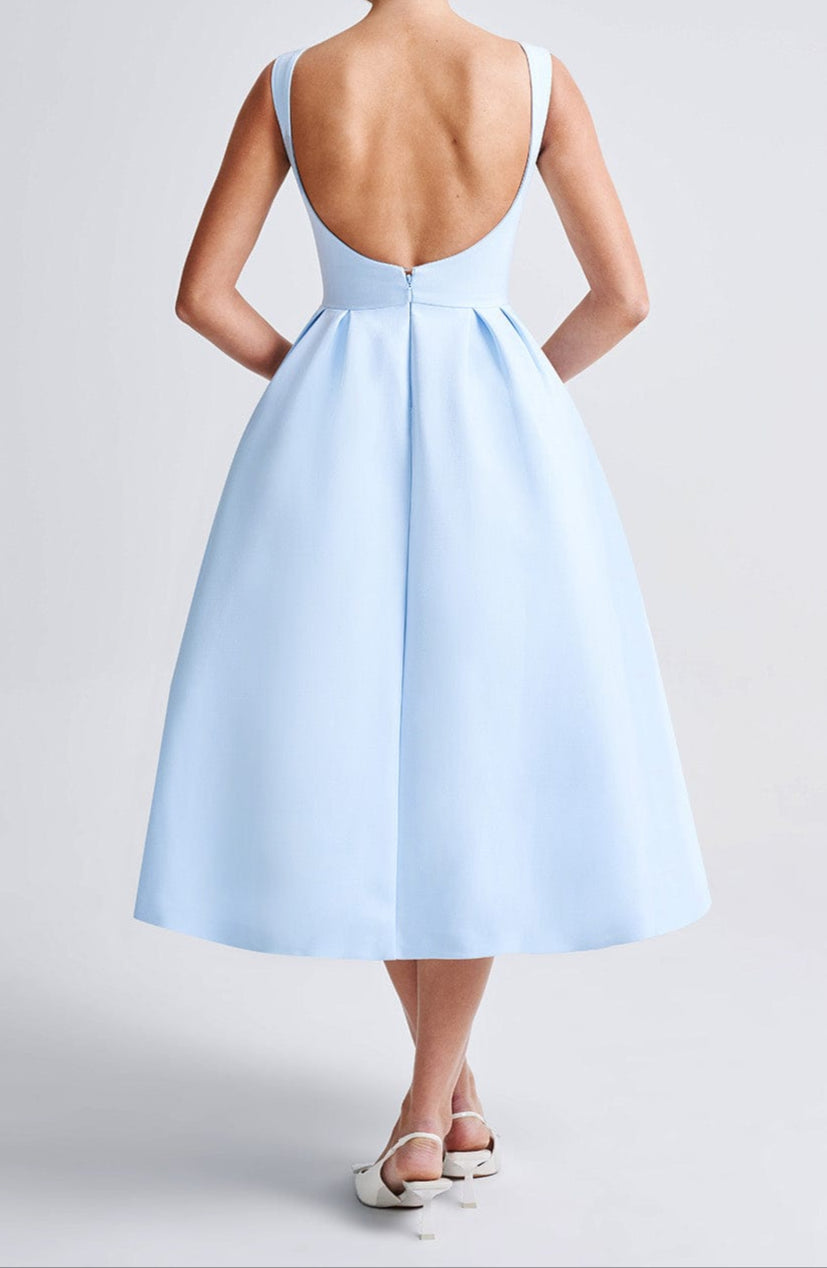 Marisa Midikleid - Blauw