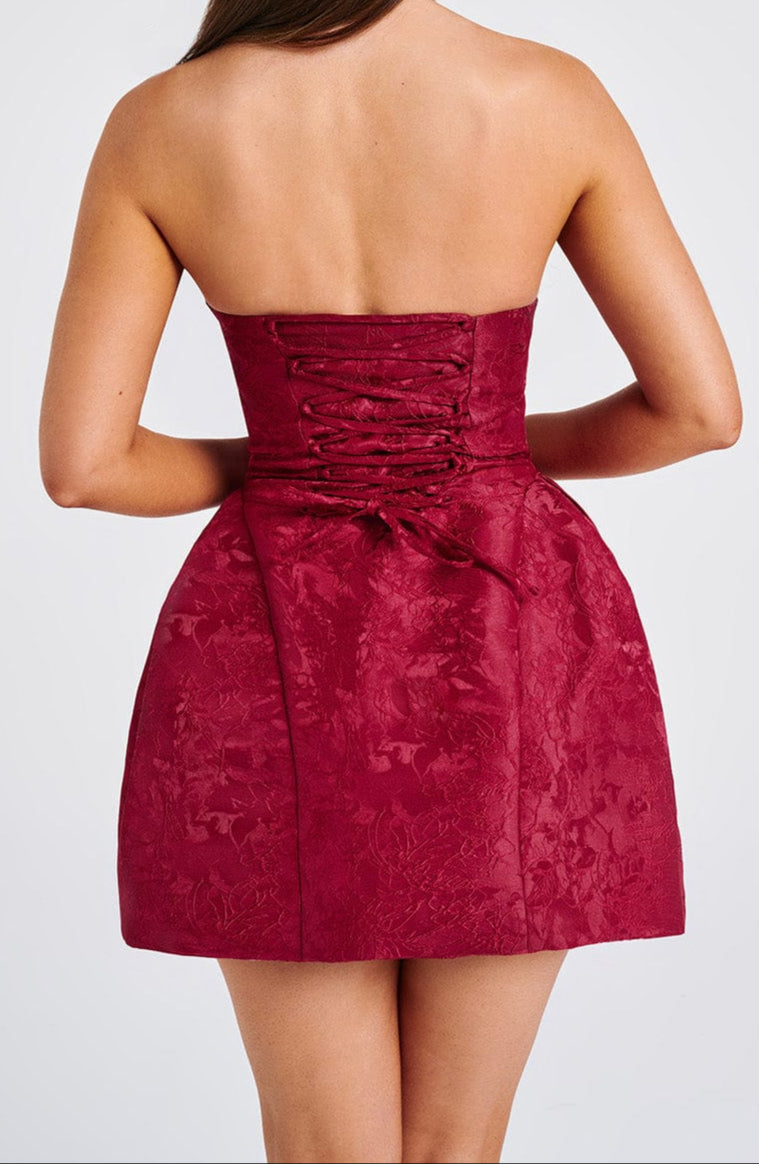 Carmela Minikleid - Rood