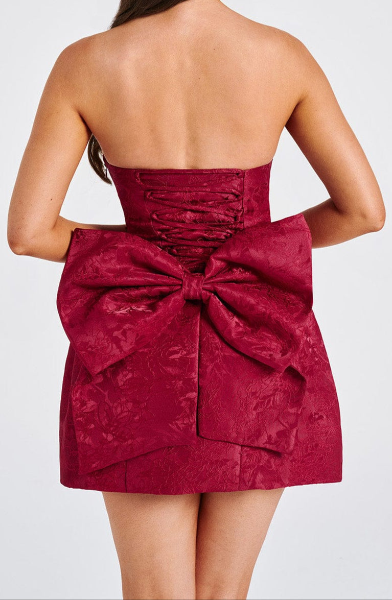 Carmela Minikleid - Rood