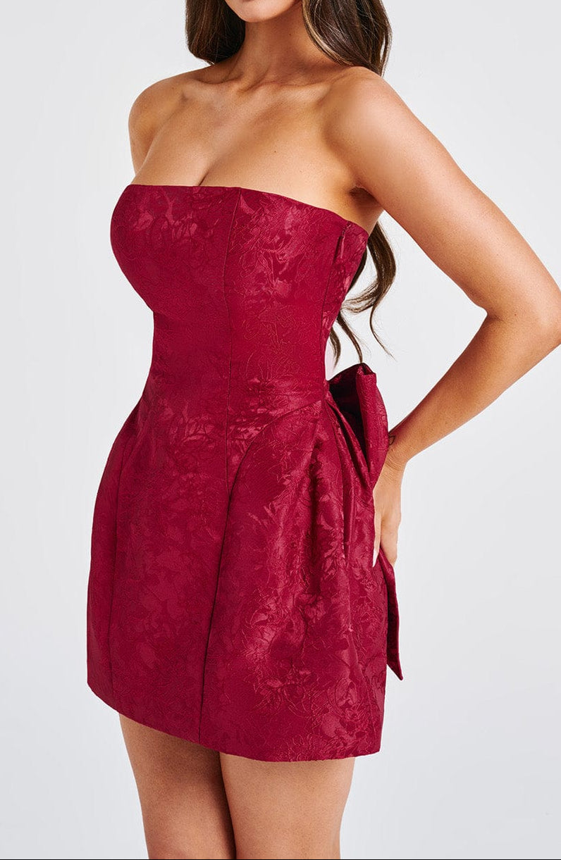 Carmela Minikleid - Rood