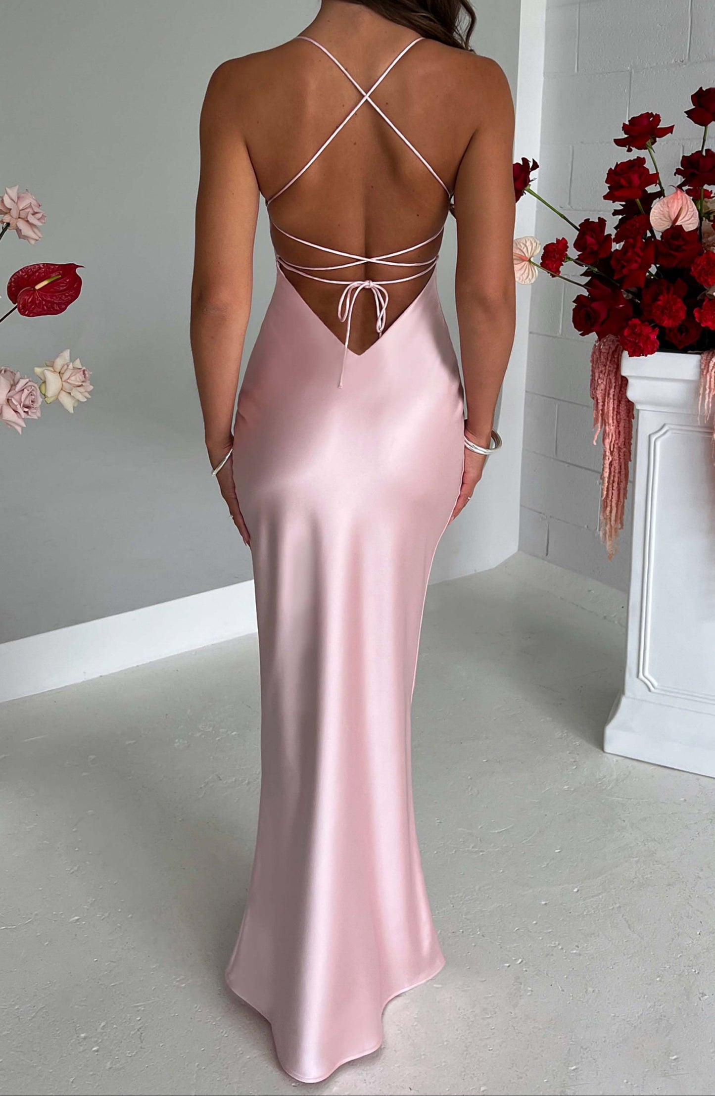 Abito lungo Celinka – Rosa