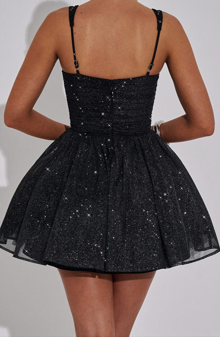 Giuliana Minikleid - Black Glitter