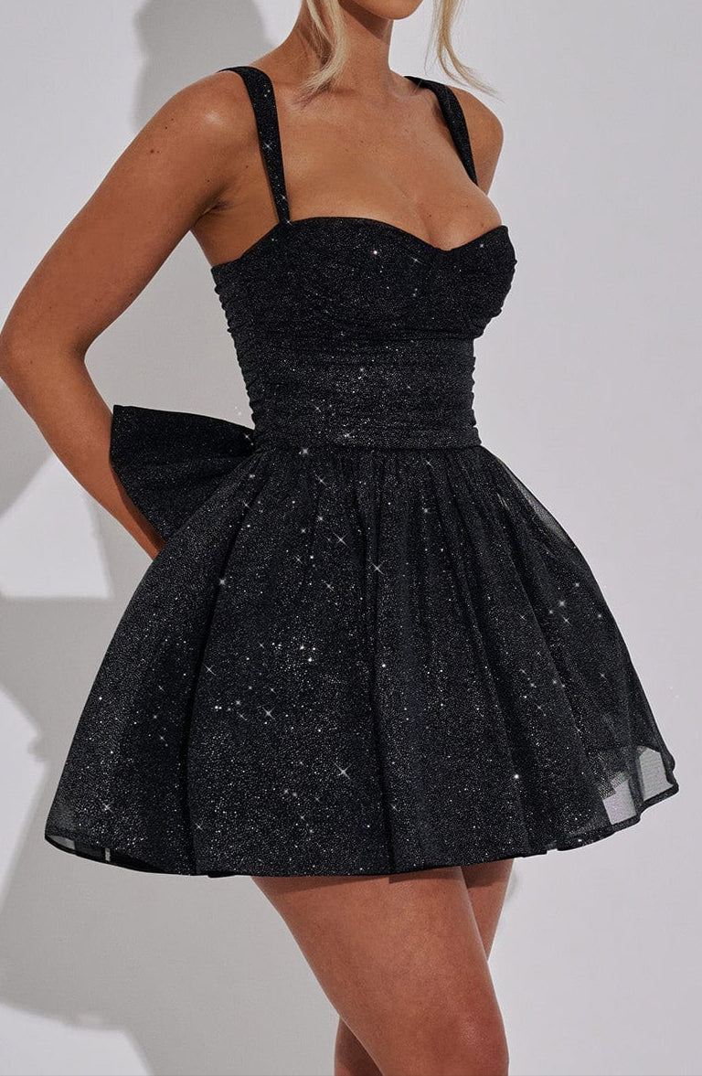 Giuliana Minikleid - Black Glitter