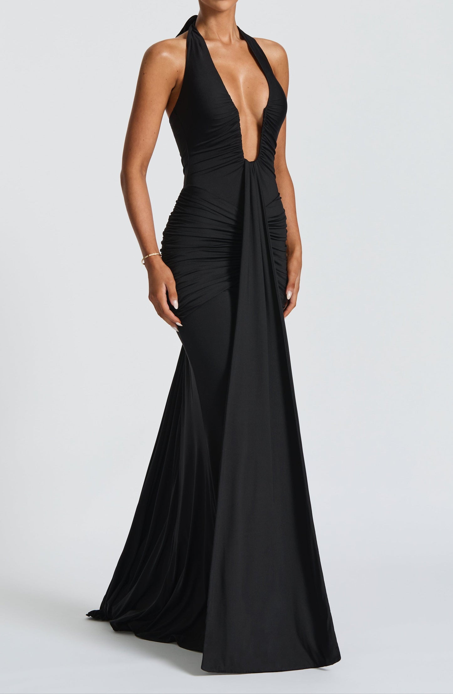 Luciana Maxikleid – Schwarz