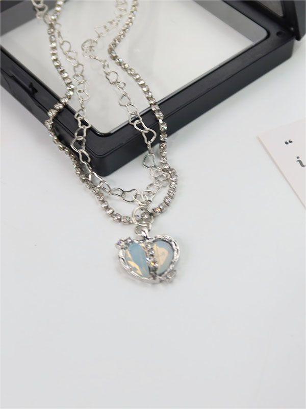 Y2k Star Cross Butterfly Heart Vintage Set Pendant