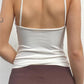 Crop Cami Top mit O-Ring-Ausschnitt