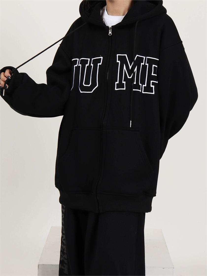 Retro Sport Oversized Hoodie mit Slogan