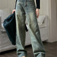 Vintage Baggy Boyfriend Jeans mit Verblasstem Effekt