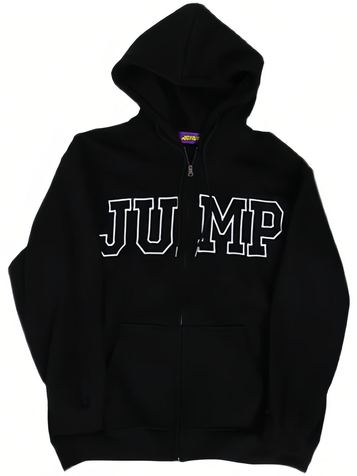 Retro sports oversized hoodie with slogan