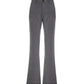 Graue Vintage Vielseitige Low Rise Tailor Hose