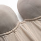 Solid Color Y2k Mesh Patchwork Corset Bustier Slip Body 
