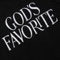 Hip hop GOD'S FAVORITE print tank top