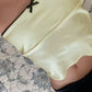 Contrast satin cami top with bow decoration