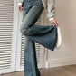 Blaue Vintage High Waist Flared Jeans