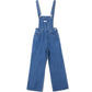 Blue Vintage Washed Boyfriend Denim Overall