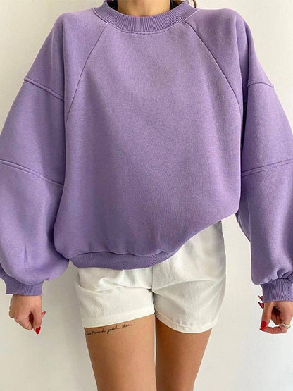 Bluza typu cold -colored vintage crewneck