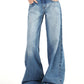 Vintage Washed Low Waist Boyfriend Jeans