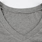 Gray 2000s low cut long sleeve shirt