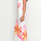 Ginevra Weißes Frangipani Maxikleid