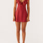 Agnola Minikleid – Rot mit Polka Dots