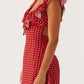 Agnola Minikleid – Rot mit Polka Dots