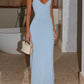 Pamina Maxikleid – Blau