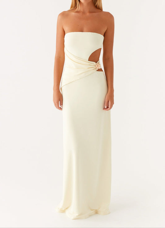 Mabilia Maxi Dress – Yellow