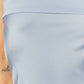 Eleonora Blue Strapless Mini Dress 