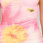 Bice Pink Orange Flowers MaxiKleid