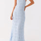 Sukienka Franca Maxi - Blue