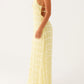 Ortensia Maxi Dress – Yellow
