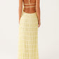 Ortensia Maxi Dress – Yellow
